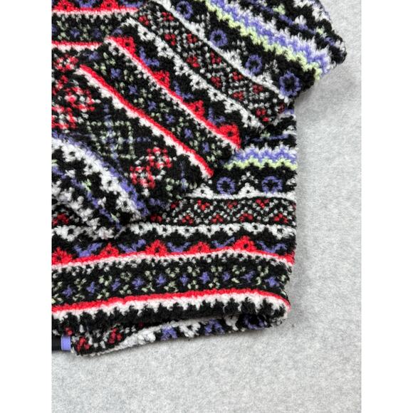 DSG Youth Girls Size XL Cozy Fleece Full Zip Jacket Funky Fair Isle NWT - Picture 11 of 12